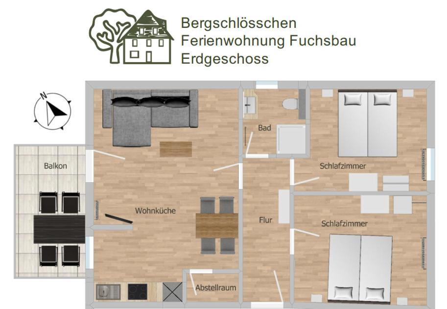 Bergschloesschen Edersee 瓦尔德克 外观 照片